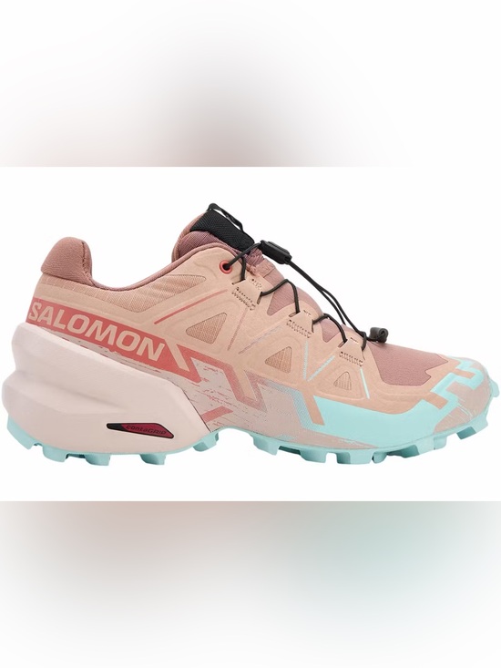 Salomon Shoes - Salomon Speedcross 6 trail running shoes pink and blue women’s size 8